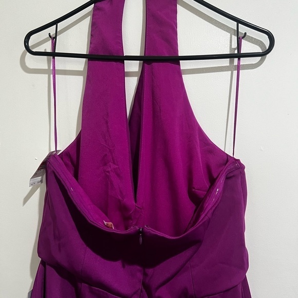Anthropologie Harlyn Halter Dress in Purple, xl - Picture 7 of 9